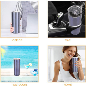 Série élégante 20 <span class=keywords><strong>oz</strong></span> Maigre Sublimation Gobelet Vide 20 <span class=keywords><strong>Oz</strong></span> Avec Couvercles Et Pailles En Vrac - Product Image 4
