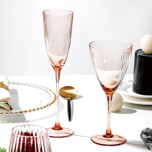 Jante verres à vin gobelets tasse <span class=keywords><strong>verre</strong></span> à eau or Champagne fait à la main couleur <span class=keywords><strong>verre</strong></span> <span class=keywords><strong>verre</strong></span> personnalisé pour fête de mariage rose bohème événement - Product Image 2