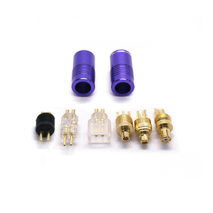 Ean 신형 4핀 남성 <span class=keywords><strong>RCA</strong></span> 오디오 어댑터 금도금 인청동 AC 출력 플러그 커넥터 HAKUGEI 브랜드 헤드폰용 - Product Image 1