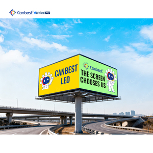 Afficheur LED extérieur double face 8000 nits haute luminosité, écran d'affichage numérique LED monté sur poteau de rue ou mural - Product Image 1