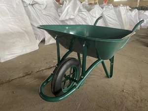 2024 brouette à plateau en acier de style nouveau avec pneu jamais plat - Product Image 6