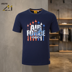 Camiseta Gráfica para Hombre 100% Algodón, 160gsm, Transpirable, Cuello Redondo, Casual, Verano, Lista para Enviar, Venta al Por Mayor - Product Image 1