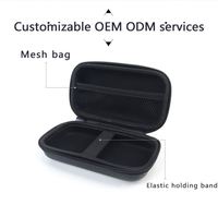 Étui de luxe personnalisé en EVA avec fermeture éclair pour protège-tibias de mini-football – Sac de rangement étanche, anti-odeur et robuste