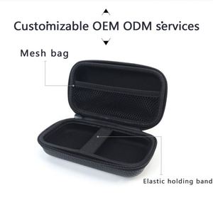 Custom Luxury EVA Case with Zipper Closure for <b>Mini</b> Soccer Shin Guard Pads-Waterproof & Durable Storage <b>Bag</b> - Product Image 4