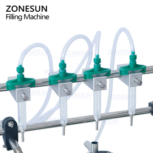 Pompe péristaltique de bureau à quatre têtes ZS-DTPP100C4, machine de remplissage automatique de flacons d'huiles essentielles et de cosmétiques - Product Image 4