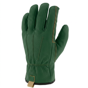 Gants de travail en cuir de vache véritable, durables, flexibles, pour la construction industrielle, l'agriculture, l'entrepôt, gants de sécurité robustes, doux - Product Image 2