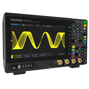 Osciloscopio Digital de Fósforo Serie DPO8000 de Hantek, 4 Canales, 200MHz-1GHz, 8GSa/s, Resolución de 8 bits, 2Gpts, Pantalla Táctil de 10.1 Pulgadas, DPO8104E - Product Image 3