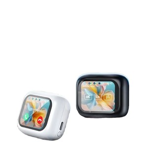 <span class=keywords><strong>Casque</strong></span> de traduction populaire LX10 intra-auriculaire <span class=keywords><strong>sans</strong></span> <span class=keywords><strong>fil</strong></span> avec écran tactile couleur LCD 5.4 pouces, étanche IPX4 et réduction de bruit vocal - Product Image 1