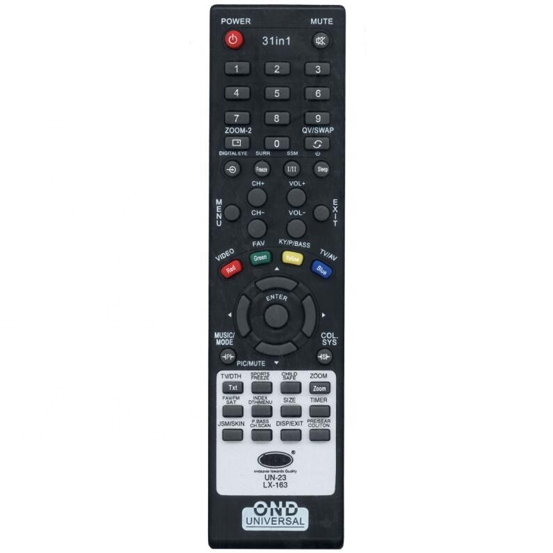 Contrôleur de contrôle universel Smart TV Remotel pour Alba Bush