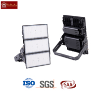 Projecteurs LED professionnels haute luminosité IP66 étanches pour stades, projecteurs haute puissance pour mât haut 250W-2500W certifiés RoHS