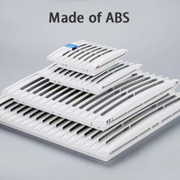 Filtre à lamelles 803 en ABS avec interrupteur et couvercle filtrant anti-poussière avec joint d'étanchéité