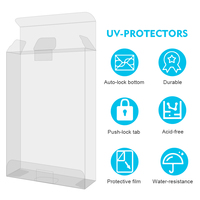 Protection de Cartouche pour Switch NES SNES Jeu Boîtier de Protection en PET NDS Lite Étui à Cartes PS2 PS3 PS4 PS5 Xbox Boîte de Présentation Transparente