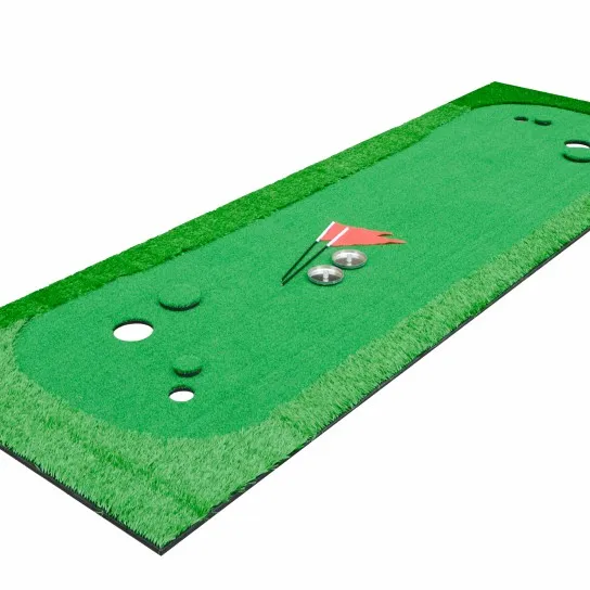 Açık Mini Golf Halı 10mm Iyi Kullanılmış Yapay Golf çimi Yeşil