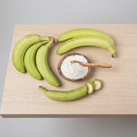 Natuurlijk gedroogd bananenpoeder, fijn fruitingrediënt voor bakkerij, voedselverwerking, drankenmengsels, groothandel.
