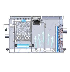 Système de filtration et de circulation d'eau entièrement automatique pour bassin à carpes koï, filtre de purification d'eau pour cour, équipement de traitement de l'eau - Product Image 2