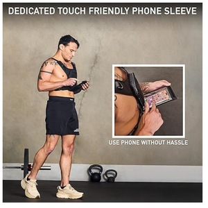Mochila Deportiva para Correr con Soporte para Teléfono, Riñonera Reflectante Ligera para Hombre y Mujer con Funda para Teléfono con Pantalla Táctil y Cámara - Product Image 4