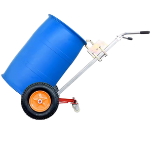 Manueller LKW-Transporter 350kg/450kg Ölfass-Hebevorrichtung Vierrad-Handkipper OEM Anpassbar - Product Image 1