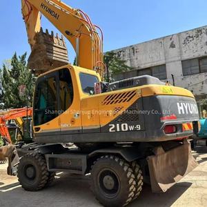 Excavadora HYUNDAI 210W Usada de Bajo Precio y Alta Calidad, Maquinaria de Ingeniería y Construcción, Excavadora HYUNDAI 210 220 305 - Product Image 1