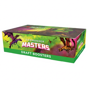 Caja de Sobres de Draft Commander Masters de Magic: The Gathering (MTG) completamente nueva - Product Image 1