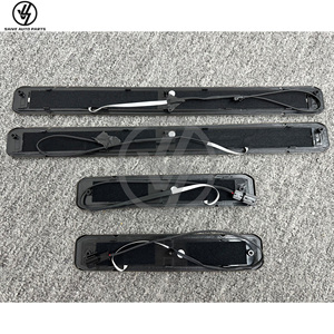 Paneles de umbral de puerta de fibra de carbono seca Brabu para Mercedes-Benz Clase G W464 (AMG G500/G63/G550) 2019-2024, tejido brillante de sarga - Product Image 4