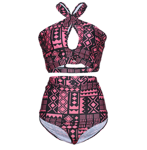 <span class=keywords><strong>Maillot</strong></span> de bain <span class=keywords><strong>grande</strong></span> <span class=keywords><strong>taille</strong></span> à carreaux, ensemble <span class=keywords><strong>deux</strong></span> <span class=keywords><strong>pièces</strong></span> pour l'été, pour les grosses filles, nouvelle collection - Product Image 4