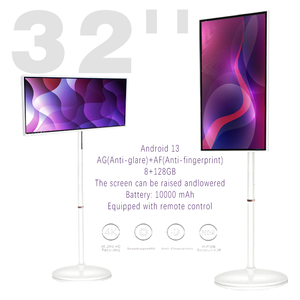 EU kho 32 "Màn hình cảm ứng thông minh TV giao diện Android 13 máy ảnh từ tính đứng Tablet PC TV một mình thiết bị loa cho giáo dục - Product Image 2