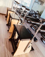 2024 Yoga studio Wunda Poignées 4 Ressorts Stable Blanc Bois D'érable Yoga Pilates Combo Chaise à vendre