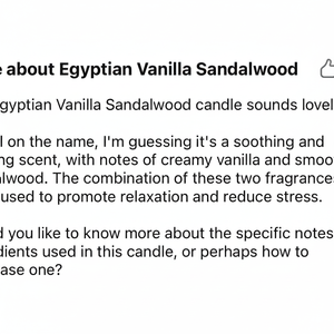 เทียนหอมอโรมาจากต้นมะพร้าวเป็นมิตรกับสิ่งแวดล้อมเทียนหอมไม้จันทน์กลิ่นวนิลาอียิปต์วันหยุดวันวาเลนไทน์ปรับแต่งได้ - Product Image 1