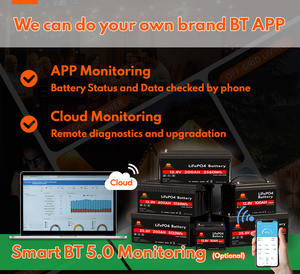 24V 12V 100ah 200ah 300ah Lifepo4 Batterij 200ah 12V Zonne-Energie Batterij Thuis Energieopslag Batterijen - Product Image 6