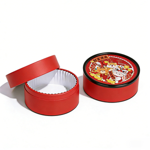 กล่องกระดาษทรงกระบอกสำหรับใส่คุกกี้ ช็อกโกแลต ชีสเค้ก บิสกิต เป็นมิตรกับสิ่งแวดล้อม ใช้ได้กับอาหาร - Product Image 5