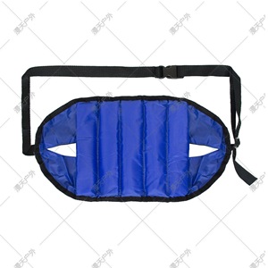 Travel Footrest <b>Hammock</b> U-Shape Polyester 28x28x14cm For Airplane High Speed Rail Resting Artifact - Product Image 3