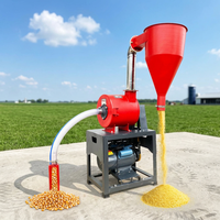 Broyeur à grains multifonctionnel pour la maison, à moteur auto-amorçant, broyeur à maïs, moulin à broyer, broyeur à grains, 220V/380V 400kg/h