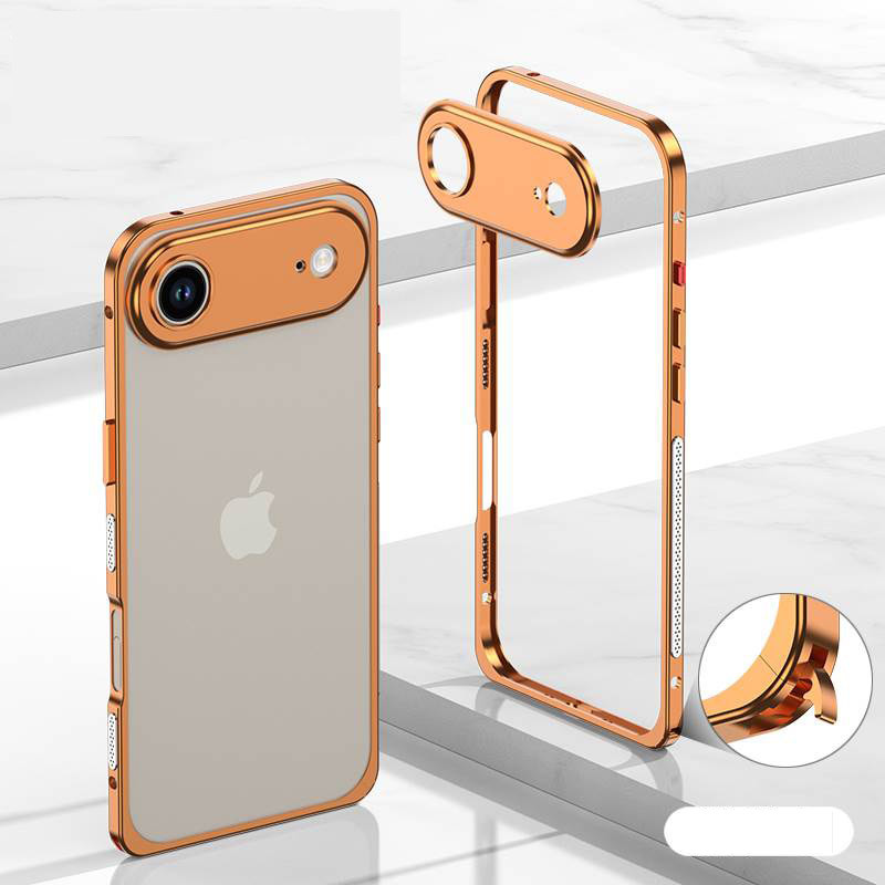 DYONG Phone Accessories High Quality Lens Protective Aluminum Metal Frame Phone Case for iPhone 17 Air Mobile Cover · image 1