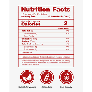 Gelée de Konjac à la saveur pomme OEM/ODM |   2 <span class=keywords><strong>Calories</strong></span> Sans Sucre Ajouté Keto Vegan Friendly Marque Privée Adulte Certifié HALAL Peau - Product Image 3