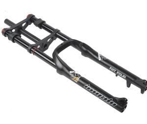 HIMALO Fat Bike – fourche de vélo 26 pouces x 4.0 pouces 135MM, fourche à <span class=keywords><strong>Suspension</strong></span> pneumatique à Double épaule pour vélo de neige - Product Image 5