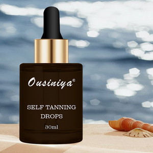 Precio de fábrica, gotas autobronceadoras privadas, logotipo personalizado, sabor a fruta, oscurecimiento de la piel, gotas bronceadoras de belleza - Product Image 2