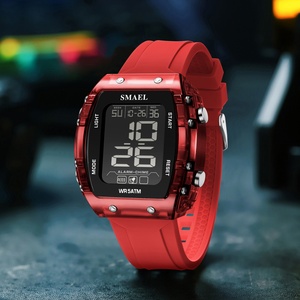 Reloj Cuadrado Smael 8108, Reloj Digital para Estudiantes, Correa Cómoda, Reloj Digital Deportivo para Mujer - Product Image 5
