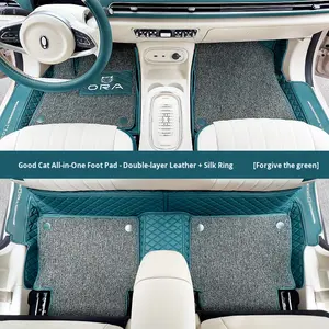 Alfombrilla especial <span class=keywords><strong>Oula</strong></span> Good Cat para Great Wall GT, de PVC, con borde completo, con bucles, acolchado de diamante, interior OLIVER modificado - Product Image 2