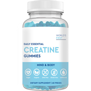 Vitahoalthy OEM/ODM Marca Privada Creatina Hcl Gummies Crecimiento Muscular Creatina Clorhidrato Gummies Pre Entrenamiento Gummy - Product Image 2