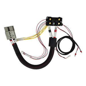 Cable LAN de red CAT6 de 8 pines personalizado Cable de 90/180 grados 26AWGx4P con cubierta protectora Cables de control de moldeo por inyección - Product Image 1