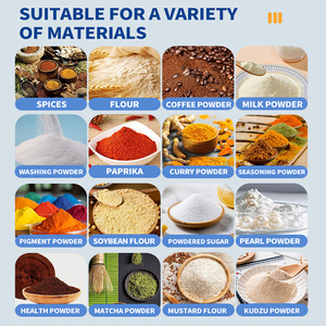 High Speed Doypack Plastic Bag Pneumatic Washing Powder Detergent Tea Milk <b>Wheat</b> Flour Eight Side Screw Filling <b>Packing</b> Machine - Product Image 3