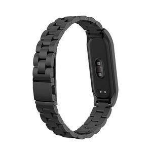 De Metal <span class=keywords><strong>Correa</strong></span> <span class=keywords><strong>para</strong></span> Xiaomi <span class=keywords><strong>Mi</strong></span> banda <span class=keywords><strong>5</strong></span> 4 3 inoxidable Pulseira curva pulsera Opaska Miband gota de Xiomi pulsera Accesorios - Product Image 6
