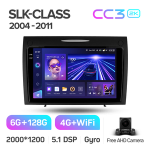 Lecteur DVD de voiture TEYES CC3 2K pour Mercedes-Benz Classe SLK R171 <span class=keywords><strong>2004</strong></span> - 2011 <span class=keywords><strong>9</strong></span> pouces GPS Android Navigation Lecteur DVD de voiture - Product Image 4