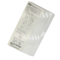 1 Set/2 Sets/5 Sets de 5 pcs/Lot Dureté en plastique-Outils d'insertion de tôle d'acier de serrurier