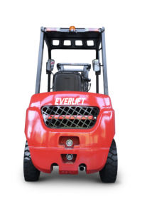 מלגזה דיזל/גז פרופאן HELI 4 טון עם תורן טריפלקס, צמיגים מלאים, מנוע מאושר EPA, ציוד תעשייתי לטיפול בחומרים - Product Image 4