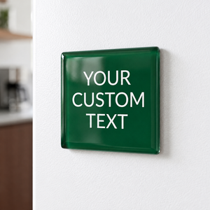 Imán de Refrigerador Acrílico Personalizado con Logotipo y Eslogan de Empresa, Imán de Nevera Personalizado para Regalos Corporativos - Product Image 1