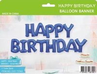 Ballons en aluminium avec lettres de joyeux anniversaire, 1 pièce, décoration de fête pour enfants