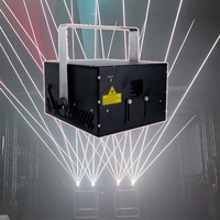 Proyector de Luz Láser para Exteriores IP65 Resistente al Agua, 15/21W, Animación 3D, ILDA DMX RGB, Alta CRI 90, para Discotecas, Eventos, Teatro, DJ