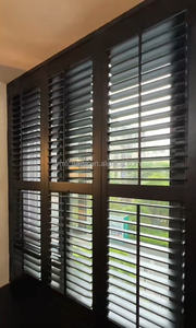 Contraventanas de PVC Blanco de Alta Calidad, Persianas Deslizantes, Postigos Plegables de Madera Pintada y Persianas Tipo Plantation - Product Image 2