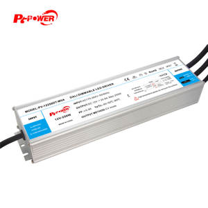 150W 200W 250W 300W 400W CV DALI <b>Push</b> Dimmable LED Power Transformer 170-264V AC-DC 12V 24V IP67 Flicker Free LED Strip Driver - Product Image 2